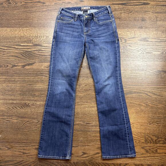 5.11 Tactical Denim - 5.11 Tactical Jeans Womens 2 Regular Blue Denim Straight Leg Stretch Pants